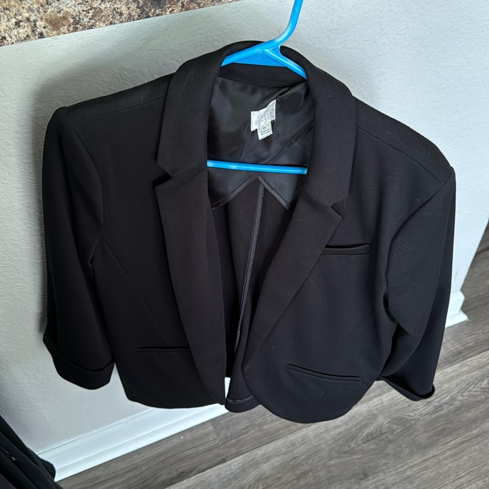 Black dress jacket